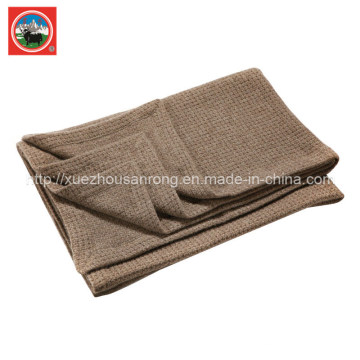 Yak Wool Pieapple Couverture / Cachemire / Camel Wool Fabric / Textile / Literie / Draps